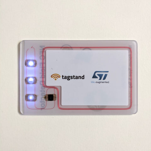 NFC Field Detector Card with ST25TV02K Chip