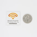 NFC Windshield Barnacle Anti-Tamper Tag - NTAG213 - Square - 35mm