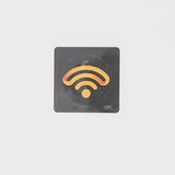 NFC Windshield Barnacle Anti-Tamper Tag - NTAG213 - Square - 35mm