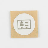 NFC Business Card Sticker with vCard Icon and NTAG216