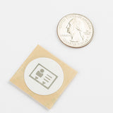 NFC Business Card Sticker with vCard Icon and NTAG216