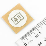 NFC Business Card Sticker with vCard Icon and NTAG216
