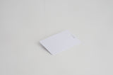 NFC PVC Card Badge with Punched Slot - NTAG213
