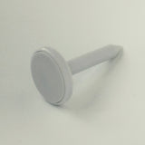 White NFC Plastic Nail Tag - NTAG213