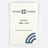 SparkMarks NFC Stickers (5 durable PVC stickers with Topaz 512)