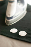 NTAG213 Iron-On Fabric Tag - 30mm dia. - Plain