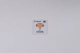 NFC Sticker - PET - ST25TV02K - 30x30mm - on-metal
