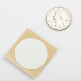 NTAG213 - 30mm Plain white PET sticker