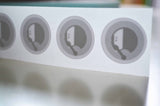 The "25-25-25" Roll of 2000 NTAG213 Stickers (25mm circle, 25 cents each)