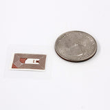 Anti-tamper mini rectangle tag - NTAG213
