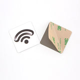 NFC On-metal Sticker - NTAG216 with logo - inspired by iPhone NFC