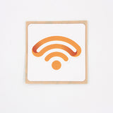 Kiss-cut NFC Infinity logo sticker - NTAG213 - Inspired by iPhone NFC