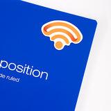 Kiss-cut NFC Infinity logo sticker - NTAG213 - Inspired by iPhone NFC