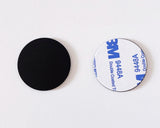 NFC Guard Tour Token black ON-METAL with adhesive - NTAG213 - 30mm round