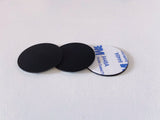 NFC Guard Tour Token black ON-METAL with adhesive - NTAG213 - 30mm round