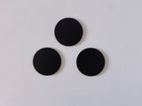 NFC Guard Tour Token black ON-METAL with adhesive - NTAG213 - 30mm round