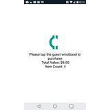 WristCoin Cashless NFC Payment Solution - Demo Wristband