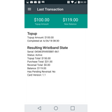 WristCoin Cashless NFC Payment Solution - Demo Wristband