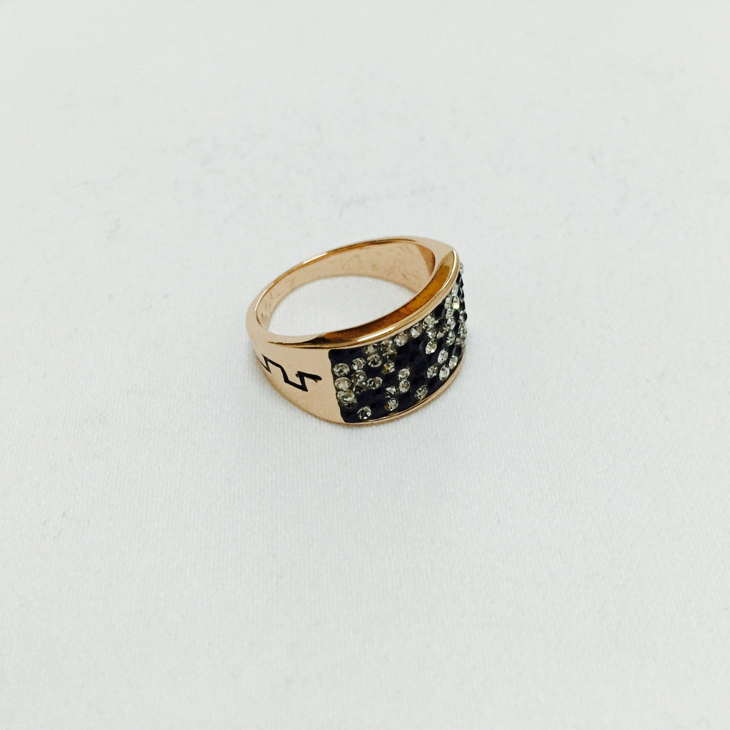 NFC Jewelry - Ring with Bling and NTAG203