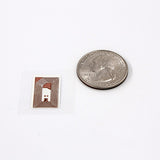 Anti-tamper mini rectangle tag - NTAG213